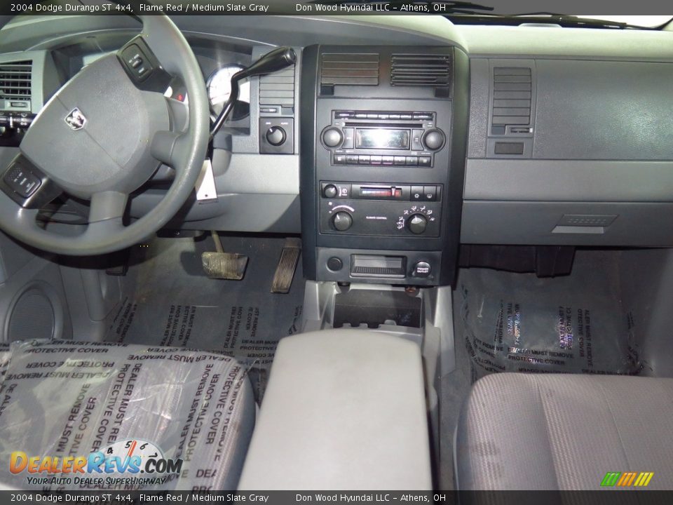 2004 Dodge Durango ST 4x4 Flame Red / Medium Slate Gray Photo #12