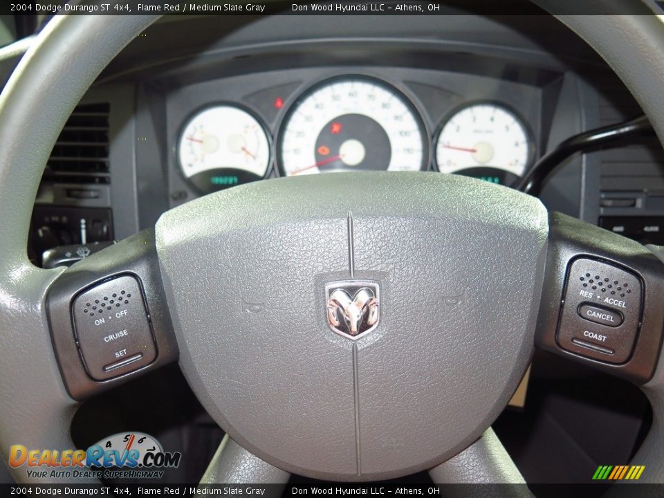 2004 Dodge Durango ST 4x4 Flame Red / Medium Slate Gray Photo #13