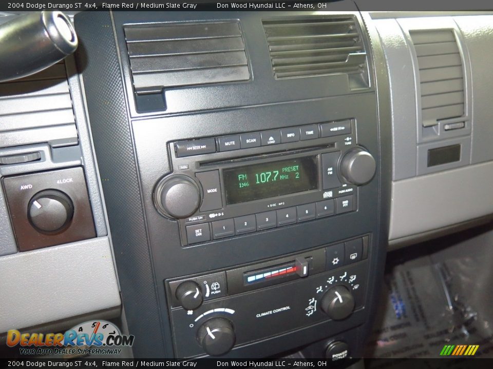 2004 Dodge Durango ST 4x4 Flame Red / Medium Slate Gray Photo #15