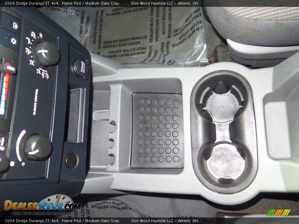 2004 Dodge Durango ST 4x4 Flame Red / Medium Slate Gray Photo #16