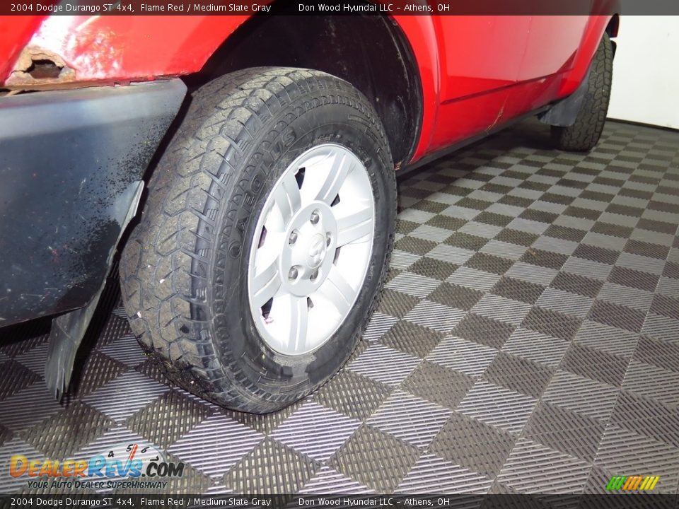 2004 Dodge Durango ST 4x4 Flame Red / Medium Slate Gray Photo #18