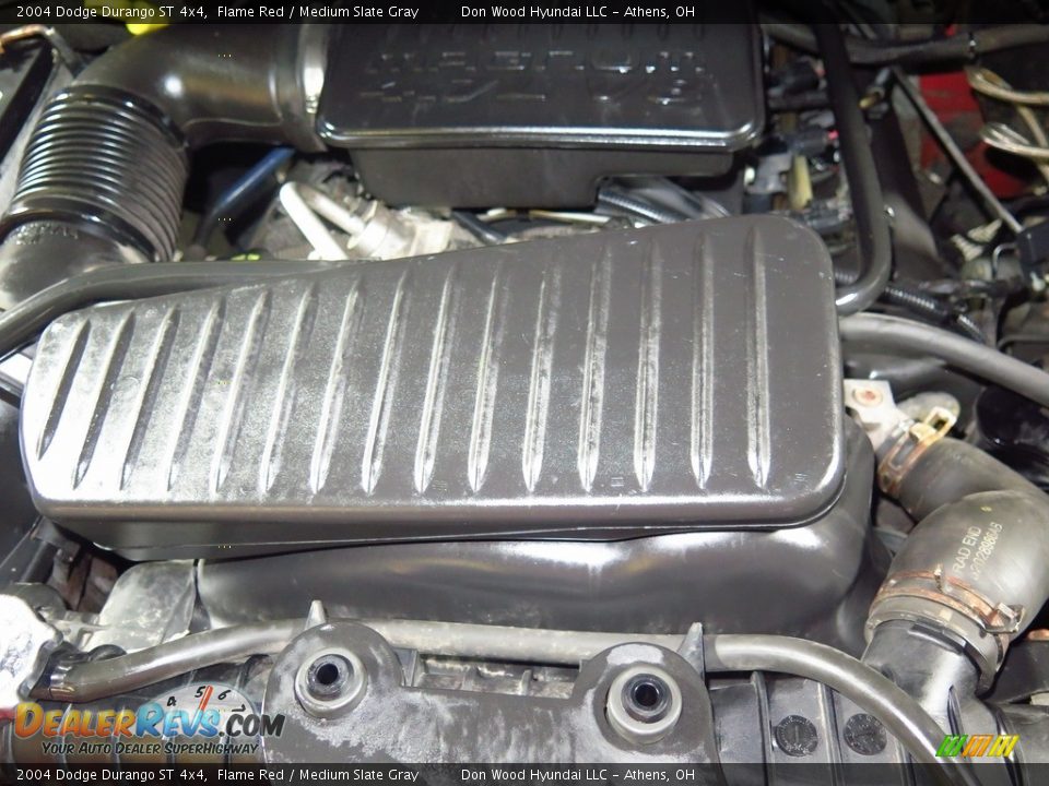 2004 Dodge Durango ST 4x4 Flame Red / Medium Slate Gray Photo #21