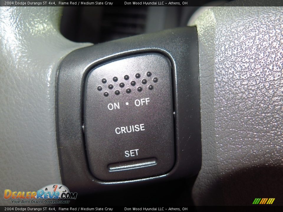 2004 Dodge Durango ST 4x4 Flame Red / Medium Slate Gray Photo #26