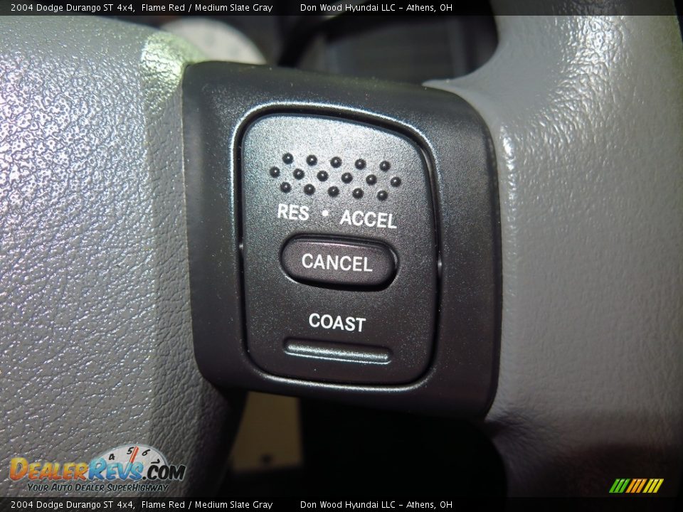 2004 Dodge Durango ST 4x4 Flame Red / Medium Slate Gray Photo #27