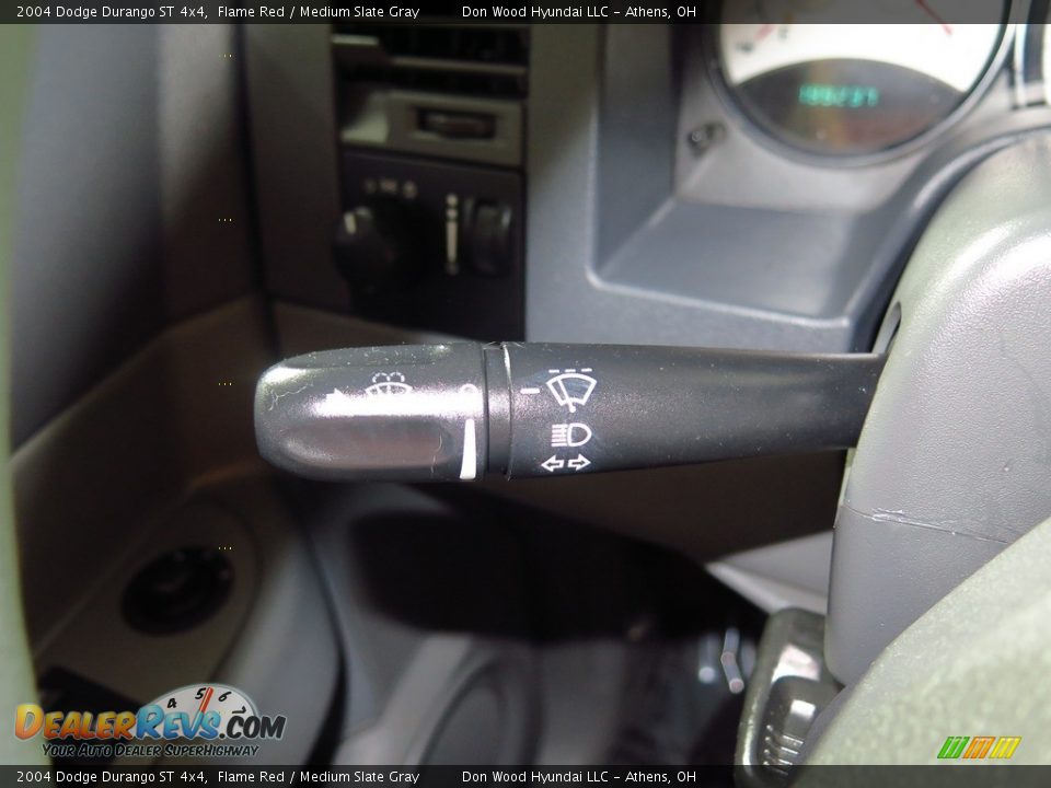 2004 Dodge Durango ST 4x4 Flame Red / Medium Slate Gray Photo #28
