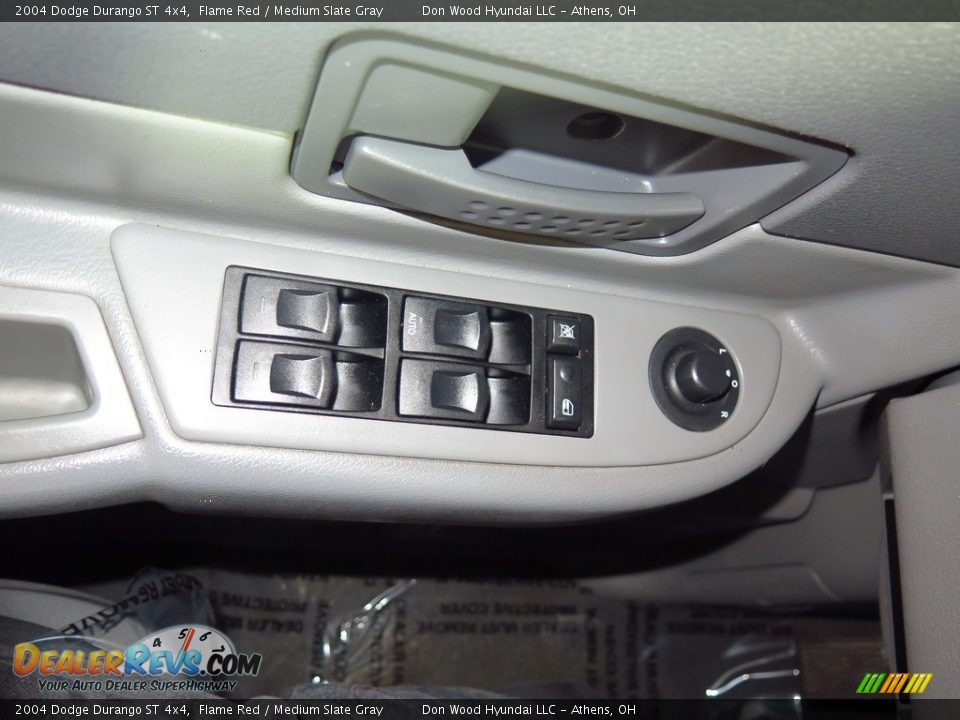 2004 Dodge Durango ST 4x4 Flame Red / Medium Slate Gray Photo #29
