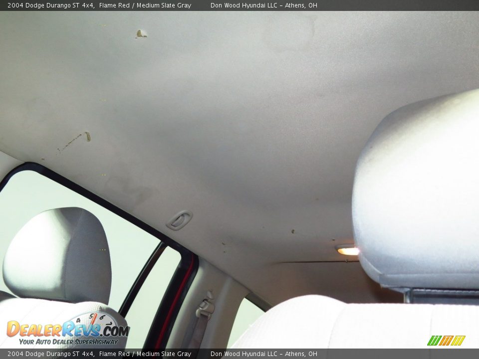 2004 Dodge Durango ST 4x4 Flame Red / Medium Slate Gray Photo #31