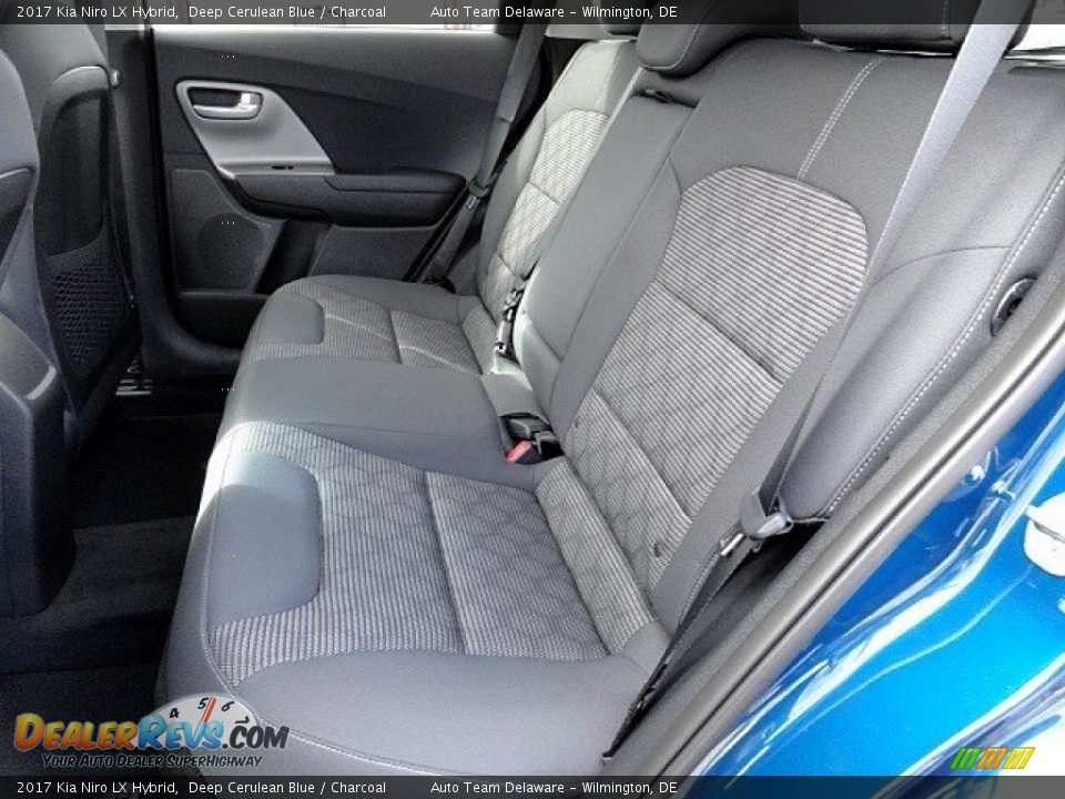 Rear Seat of 2017 Kia Niro LX Hybrid Photo #10