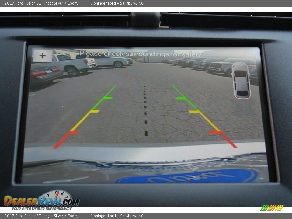 2017 Ford Fusion SE Ingot Silver / Ebony Photo #13