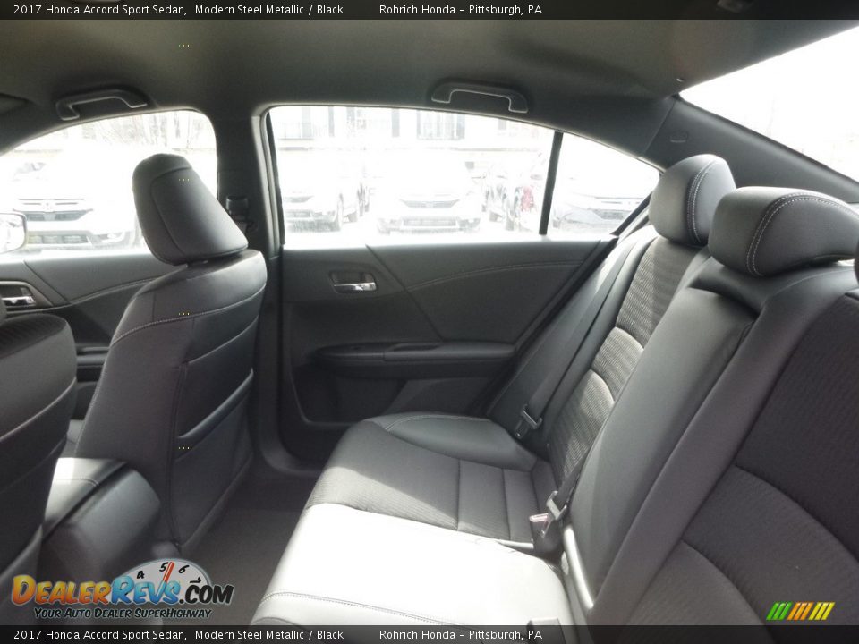 2017 Honda Accord Sport Sedan Modern Steel Metallic / Black Photo #7