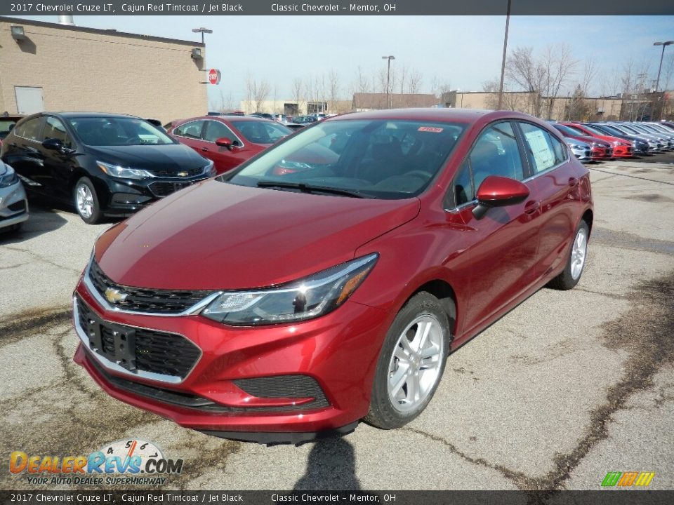 2017 Chevrolet Cruze LT Cajun Red Tintcoat / Jet Black Photo #1