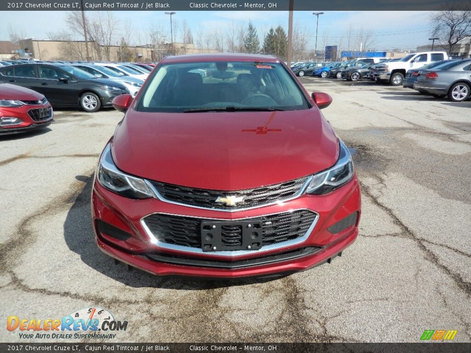 2017 Chevrolet Cruze LT Cajun Red Tintcoat / Jet Black Photo #2