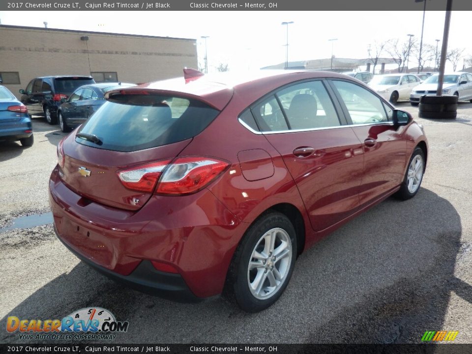 2017 Chevrolet Cruze LT Cajun Red Tintcoat / Jet Black Photo #4
