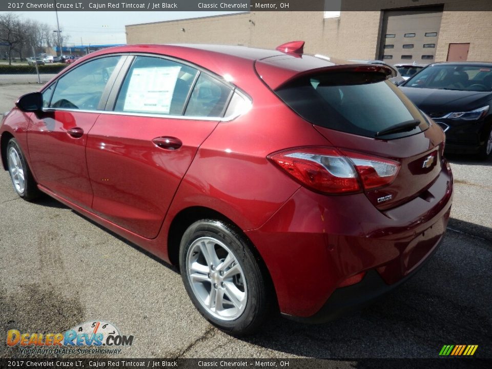 2017 Chevrolet Cruze LT Cajun Red Tintcoat / Jet Black Photo #5