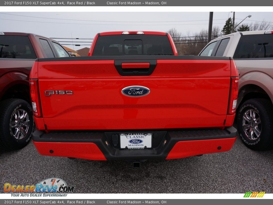 2017 Ford F150 XLT SuperCab 4x4 Race Red / Black Photo #3