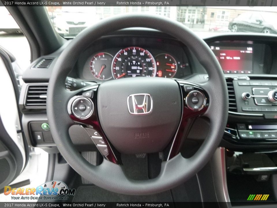 2017 Honda Accord LX-S Coupe Steering Wheel Photo #11