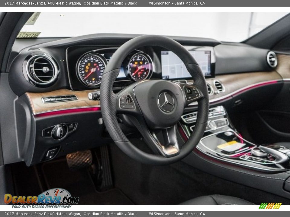 Dashboard of 2017 Mercedes-Benz E 400 4Matic Wagon Photo #5