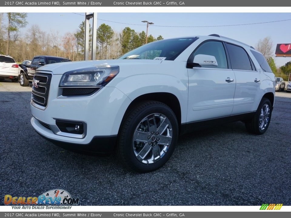 Front 3/4 View of 2017 GMC Acadia Limited FWD Photo #3