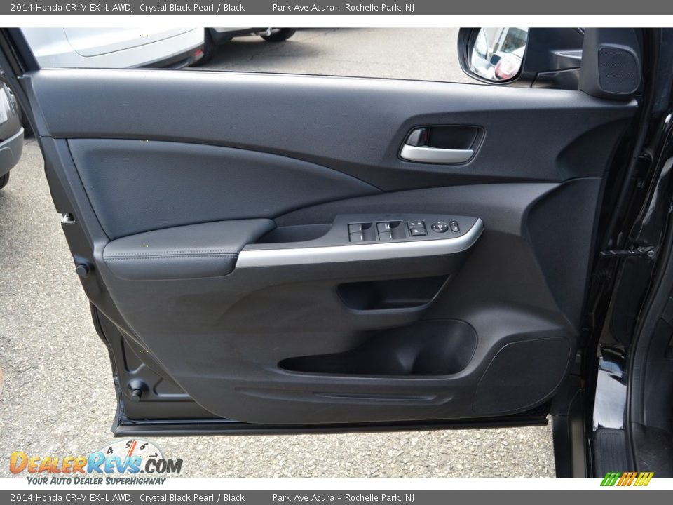 2014 Honda CR-V EX-L AWD Crystal Black Pearl / Black Photo #9