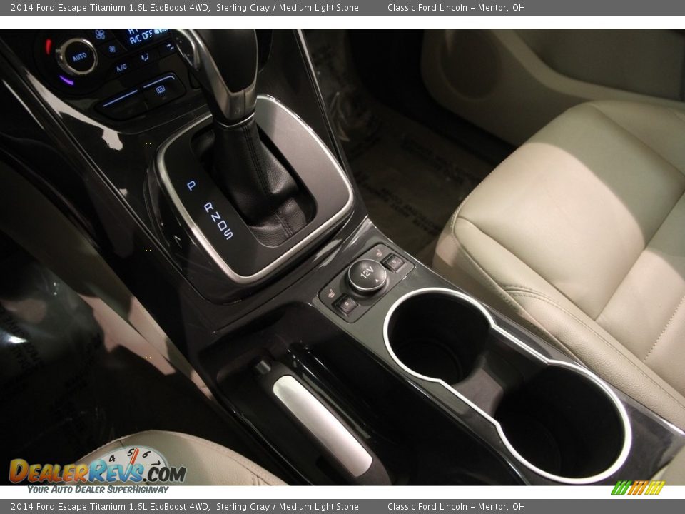 2014 Ford Escape Titanium 1.6L EcoBoost 4WD Sterling Gray / Medium Light Stone Photo #14