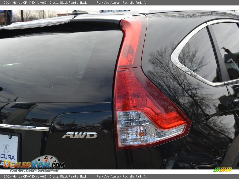 2014 Honda CR-V EX-L AWD Crystal Black Pearl / Black Photo #24