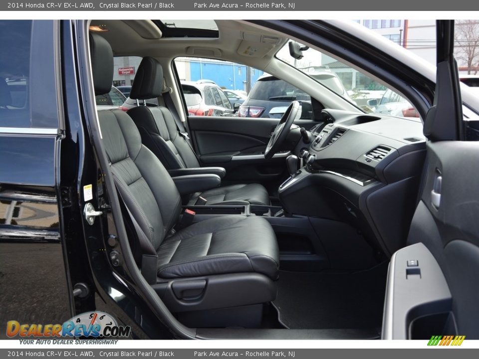 2014 Honda CR-V EX-L AWD Crystal Black Pearl / Black Photo #29