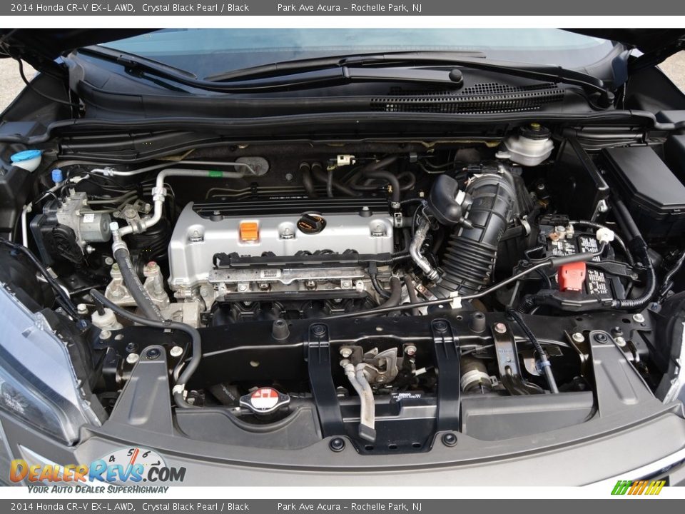 2014 Honda CR-V EX-L AWD Crystal Black Pearl / Black Photo #31