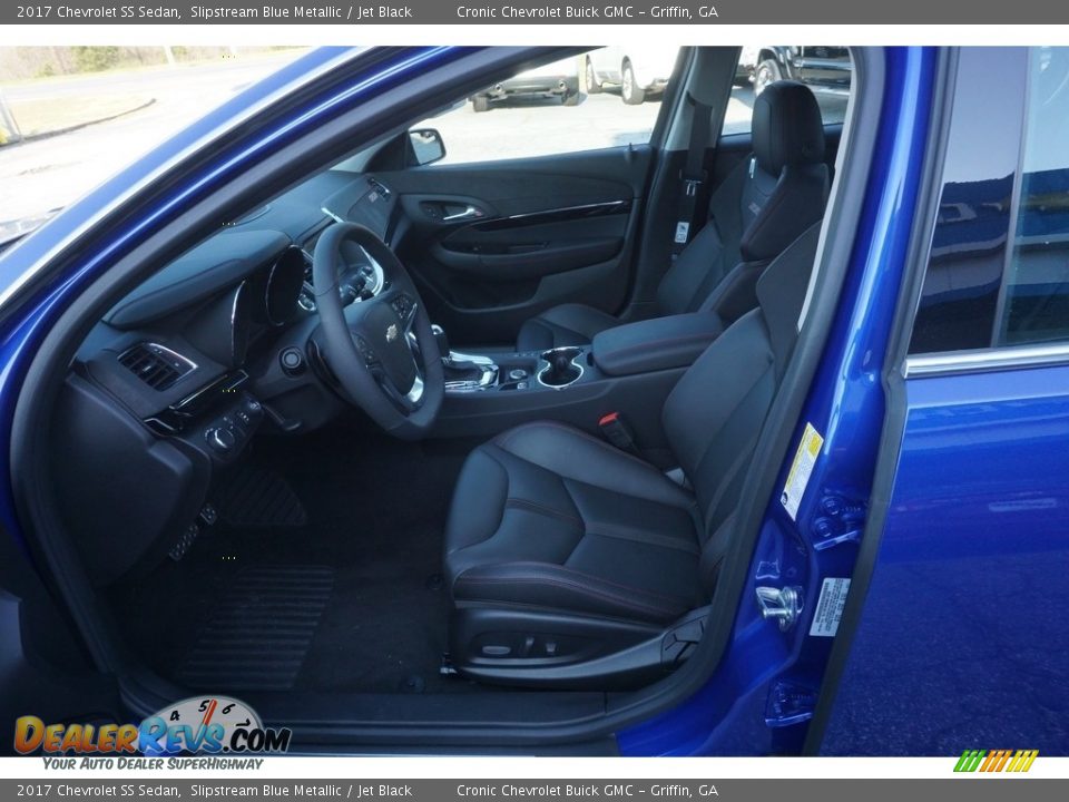 Jet Black Interior - 2017 Chevrolet SS Sedan Photo #9