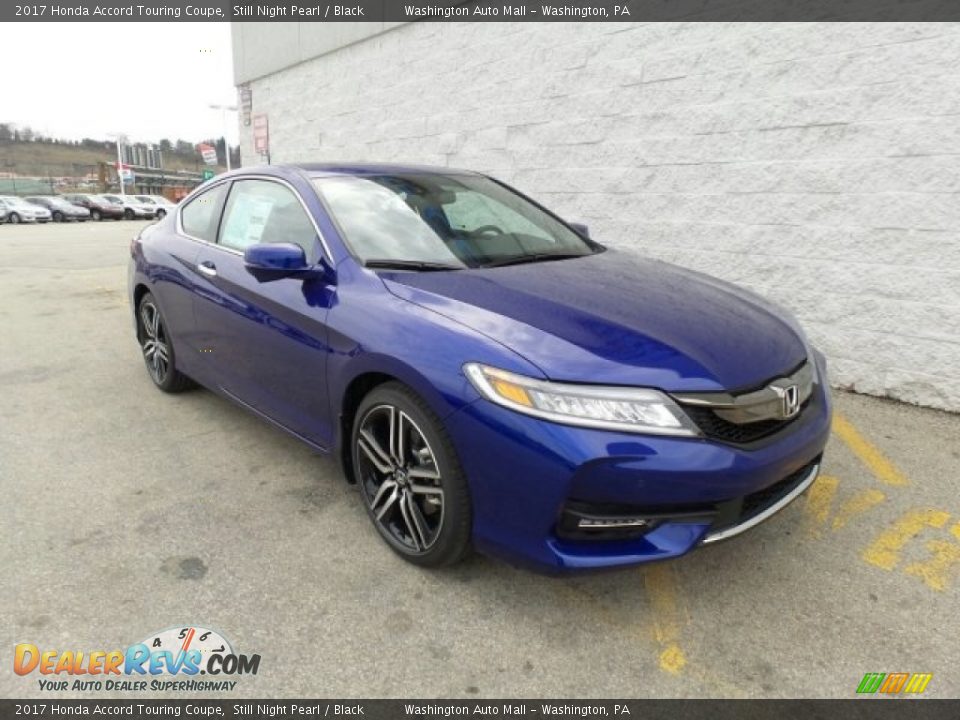 Front 3/4 View of 2017 Honda Accord Touring Coupe Photo #1