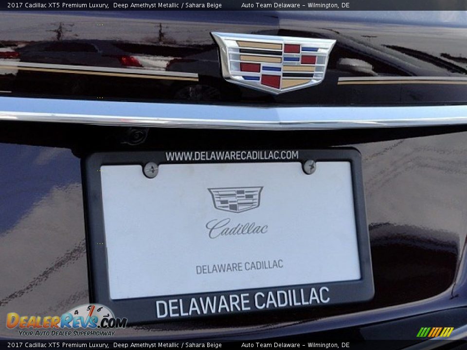 2017 Cadillac XT5 Premium Luxury Deep Amethyst Metallic / Sahara Beige Photo #30