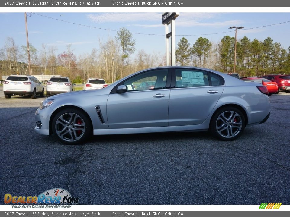 Silver Ice Metallic 2017 Chevrolet SS Sedan Photo #4