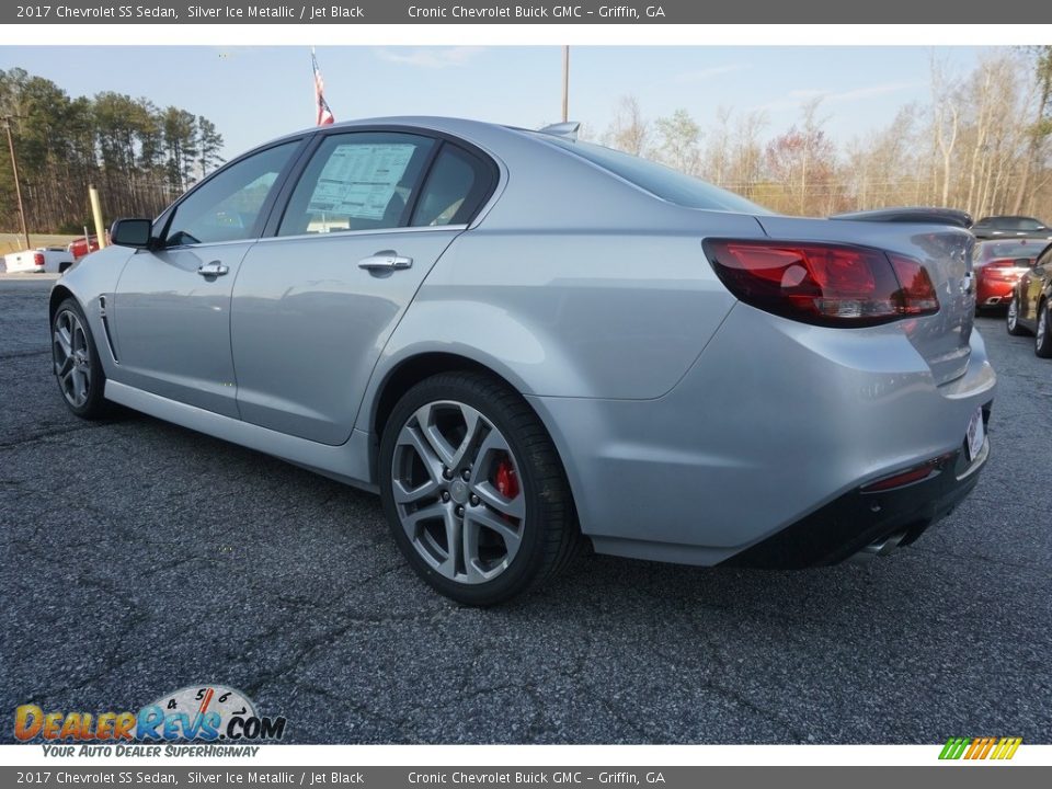 2017 Chevrolet SS Sedan Silver Ice Metallic / Jet Black Photo #5