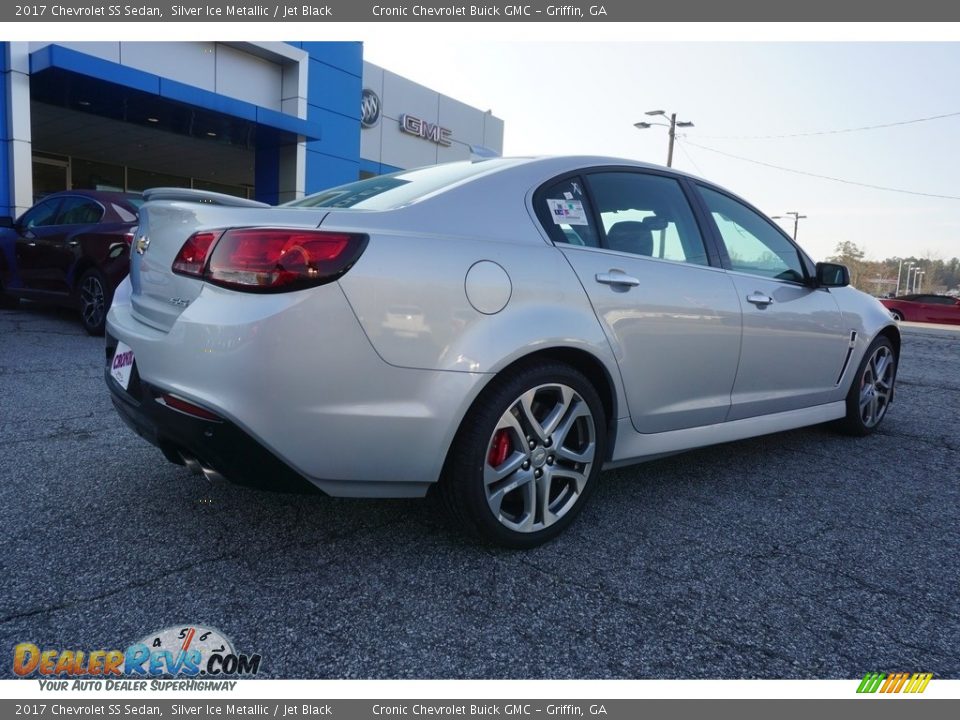 2017 Chevrolet SS Sedan Silver Ice Metallic / Jet Black Photo #7