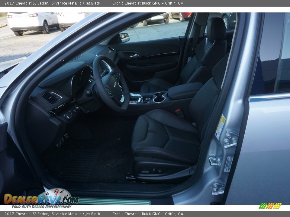 2017 Chevrolet SS Sedan Silver Ice Metallic / Jet Black Photo #9