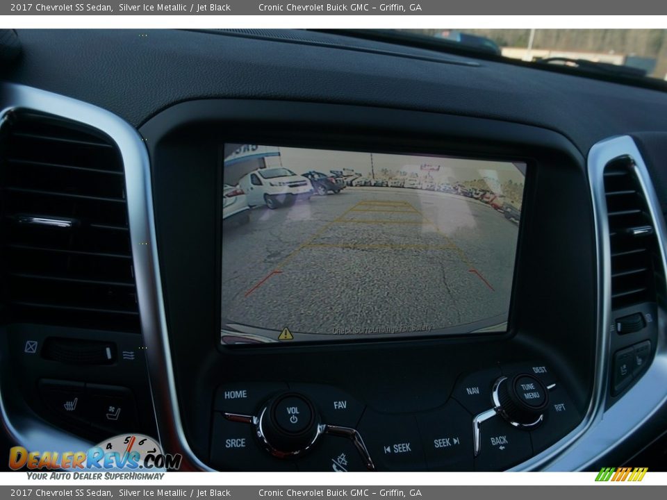 2017 Chevrolet SS Sedan Silver Ice Metallic / Jet Black Photo #15