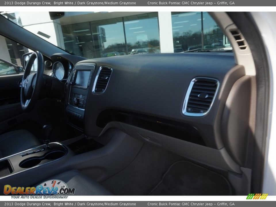 2013 Dodge Durango Crew Bright White / Dark Graystone/Medium Graystone Photo #23