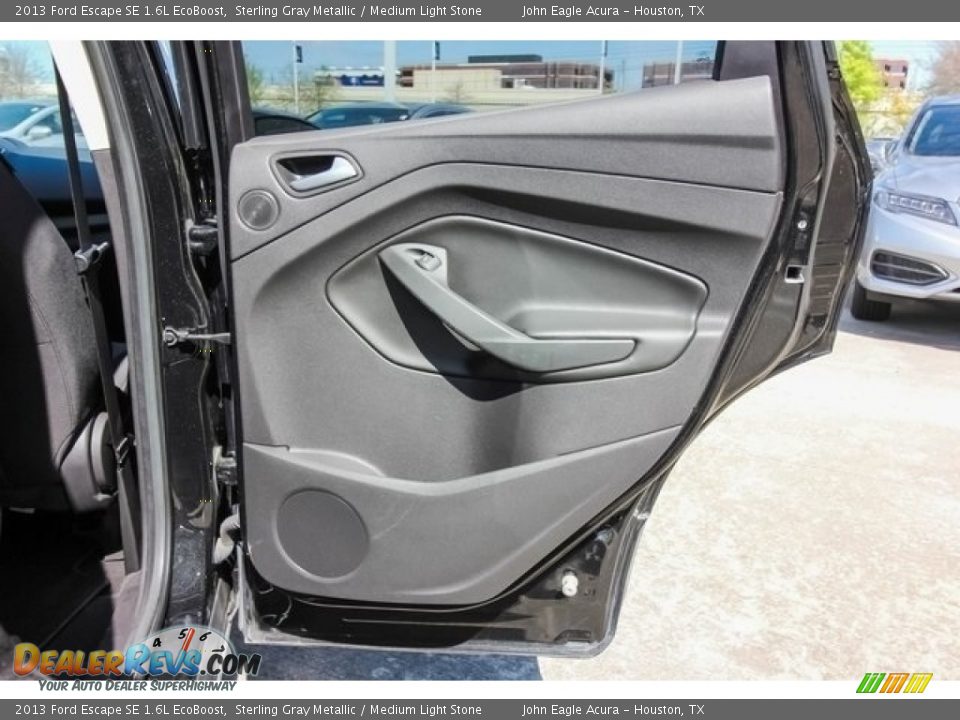 2013 Ford Escape SE 1.6L EcoBoost Sterling Gray Metallic / Medium Light Stone Photo #21