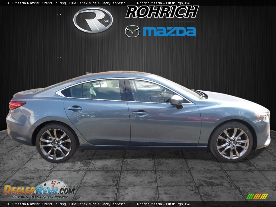 2017 Mazda Mazda6 Grand Touring Blue Reflex Mica / Black/Espresso Photo #2