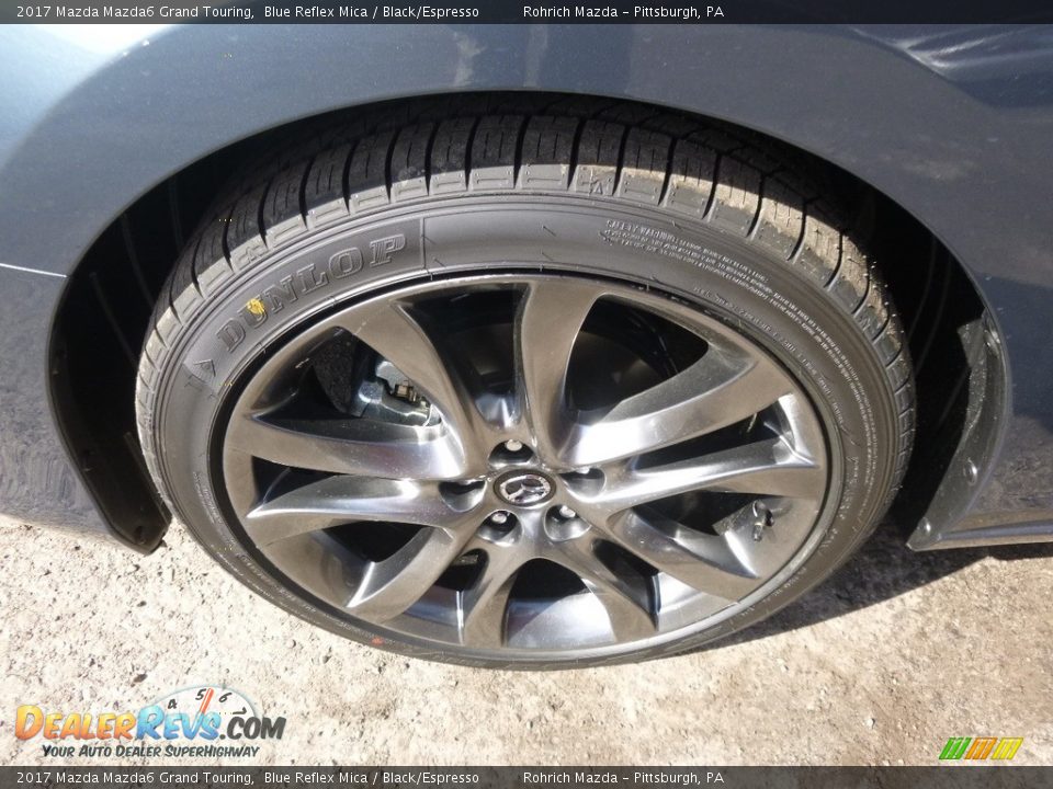 2017 Mazda Mazda6 Grand Touring Blue Reflex Mica / Black/Espresso Photo #5
