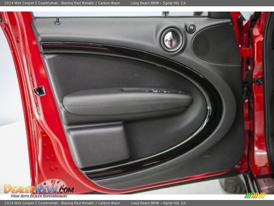 2014 Mini Cooper S Countryman Blazing Red Metallic / Carbon Black Photo #19
