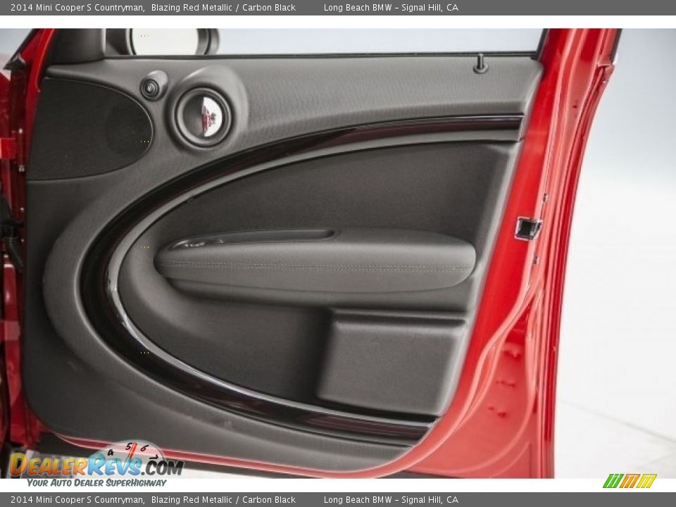 2014 Mini Cooper S Countryman Blazing Red Metallic / Carbon Black Photo #23