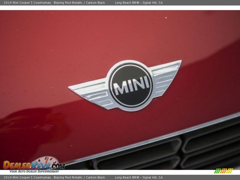 2014 Mini Cooper S Countryman Blazing Red Metallic / Carbon Black Photo #26