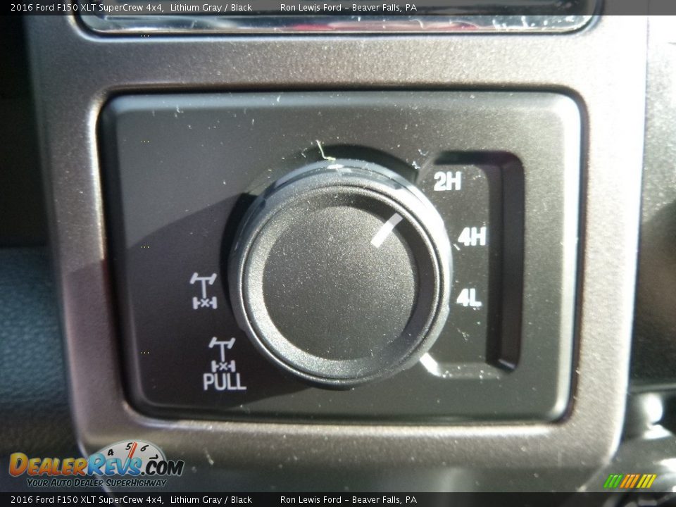 2016 Ford F150 XLT SuperCrew 4x4 Lithium Gray / Black Photo #18