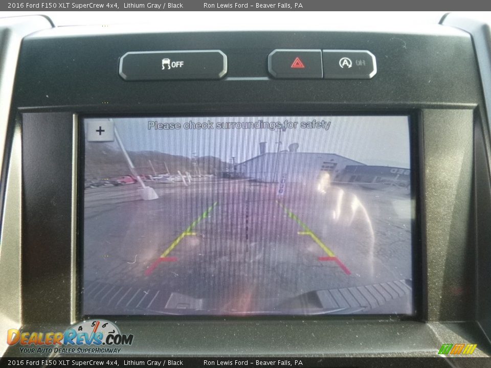2016 Ford F150 XLT SuperCrew 4x4 Lithium Gray / Black Photo #19