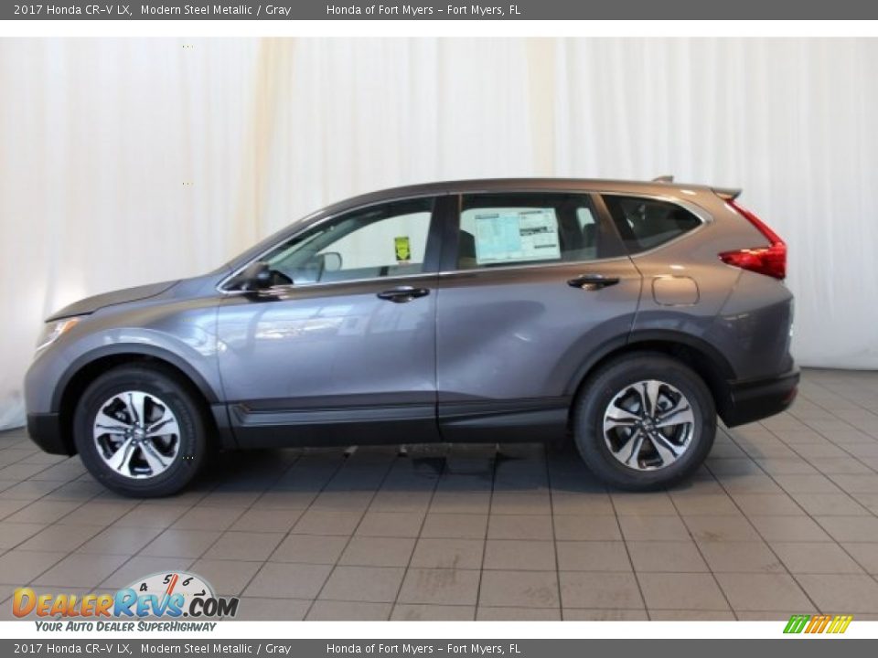 2017 Honda CR-V LX Modern Steel Metallic / Gray Photo #5