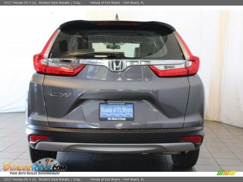 2017 Honda CR-V LX Modern Steel Metallic / Gray Photo #6