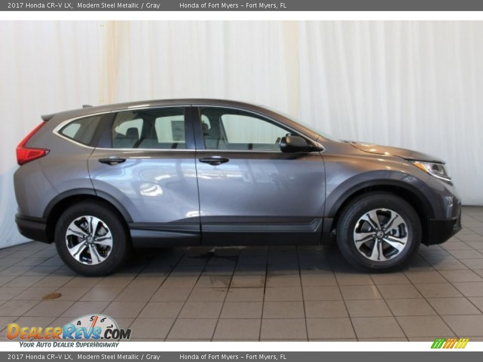 2017 Honda CR-V LX Modern Steel Metallic / Gray Photo #3