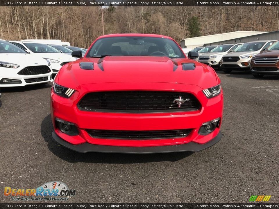2017 Ford Mustang GT California Speical Coupe Race Red / California Special Ebony Leather/Miko Suede Photo #2