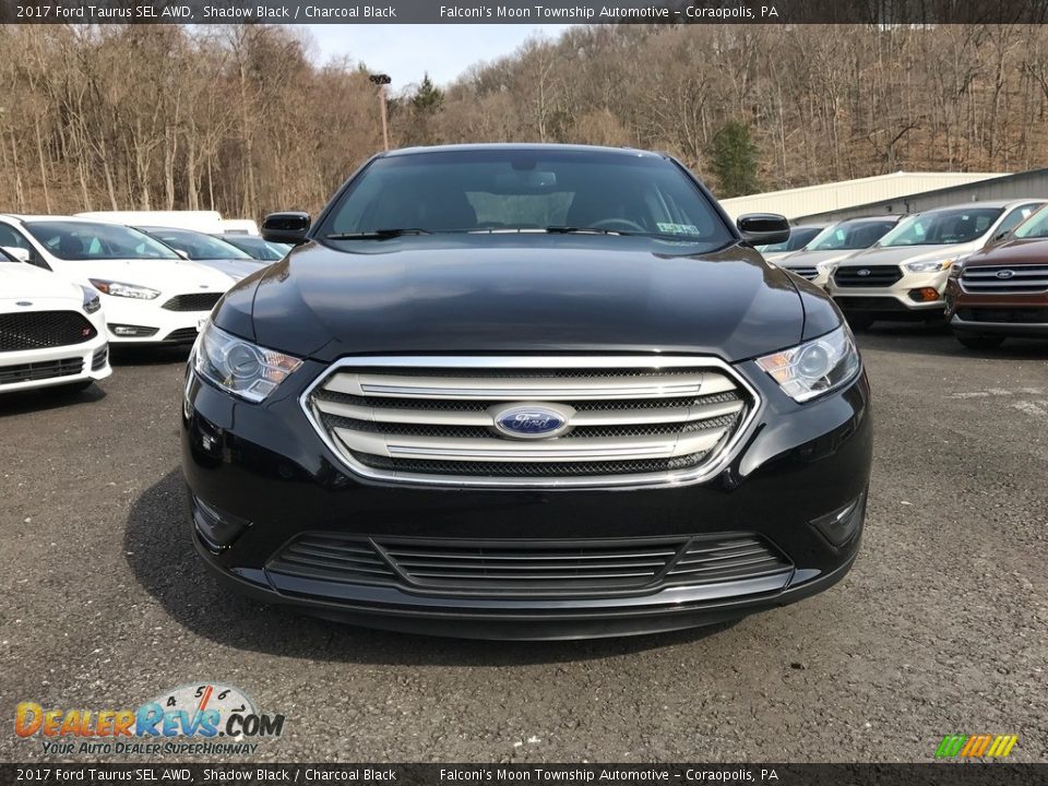 2017 Ford Taurus SEL AWD Shadow Black / Charcoal Black Photo #2