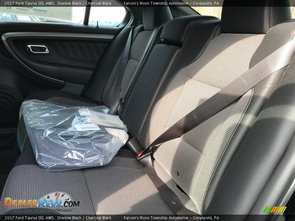 2017 Ford Taurus SEL AWD Shadow Black / Charcoal Black Photo #7